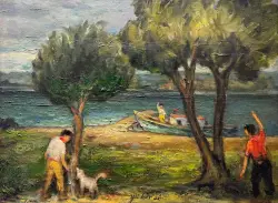 Figürlü Peyzaj
