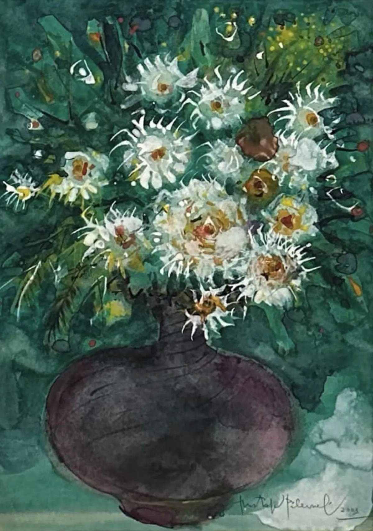 Vazoda Çiçekler