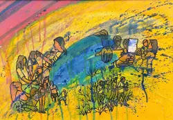 Figürlü kompozisyon