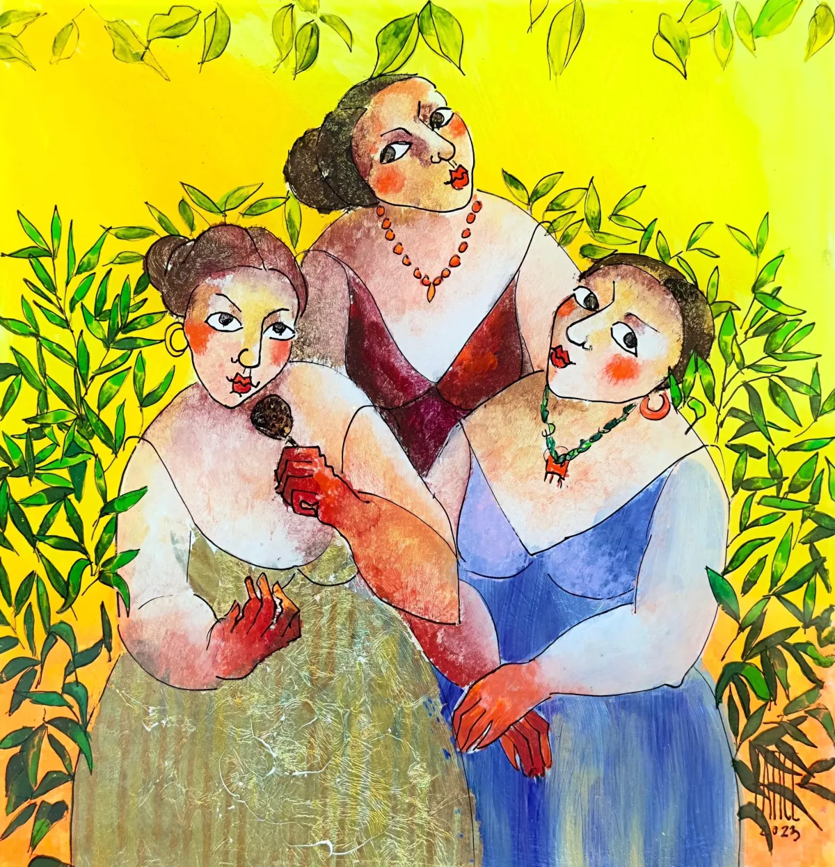 Figürlü kompozisyon