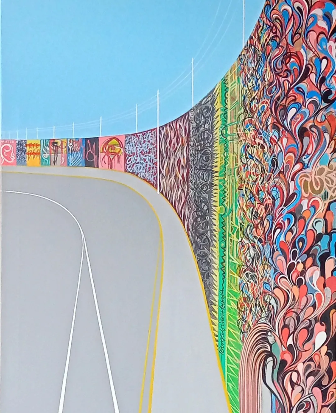Grafitili Duvar — Turgay Sarıkaya